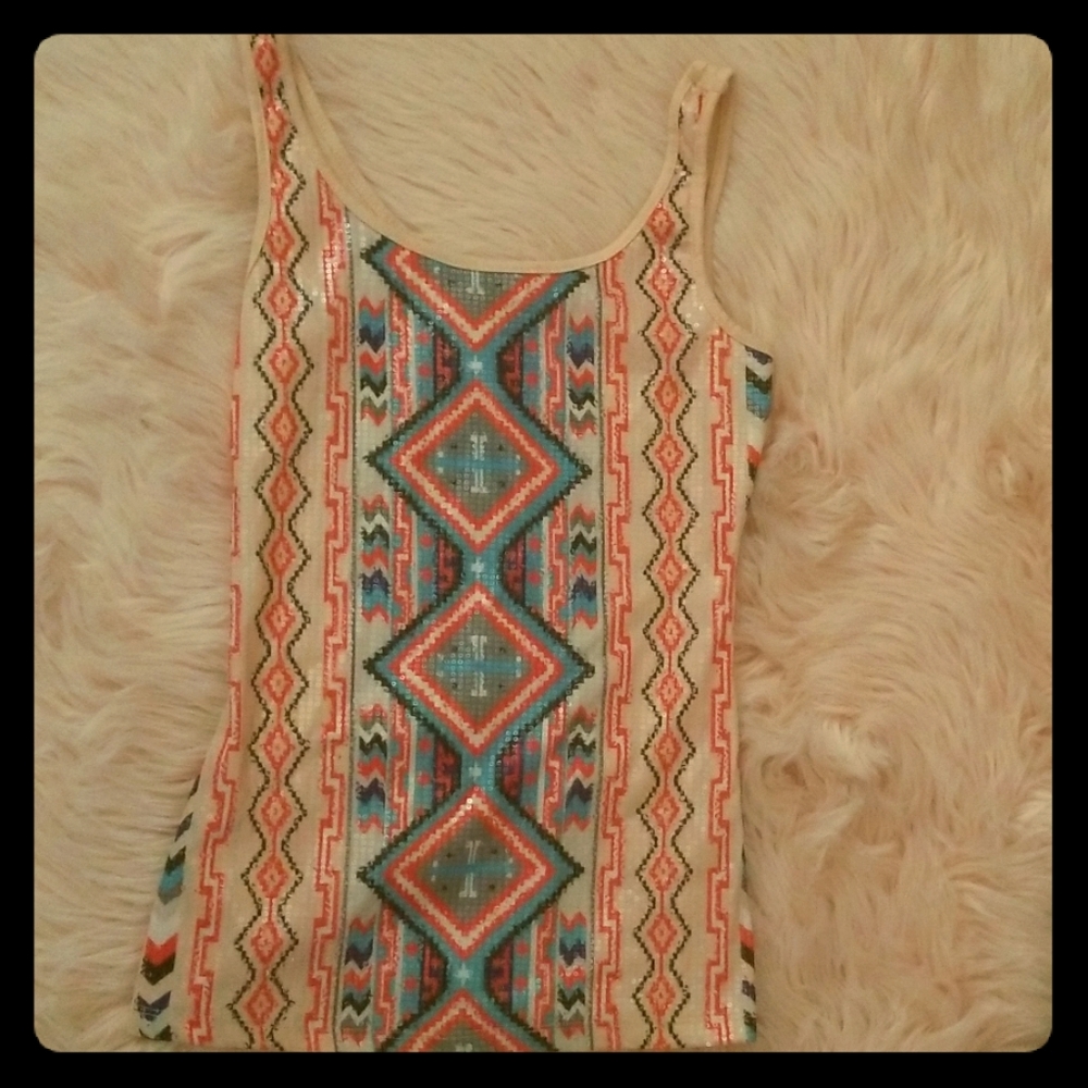 Sequin Tank top
